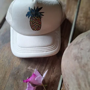 Pavones Pineapple Ball Cap – Tan